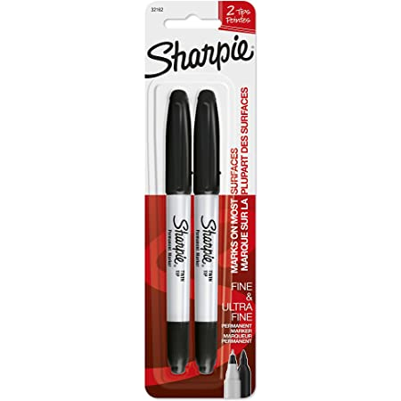 Sharpie Permanent Marker Pens x 6 TWIN ENDED PENS  SPECIAL DEALS ON MULTI BUYS ! - Image 5