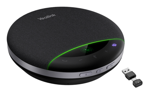 Yealink SP96 Schwarz Bluetooth Audiokonferenzsystem Dongle USB-C MS Teams NEU - Image 2