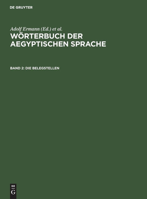 No Contributor - Die Belegstellen - New hardback or cased book - 82 - X555z