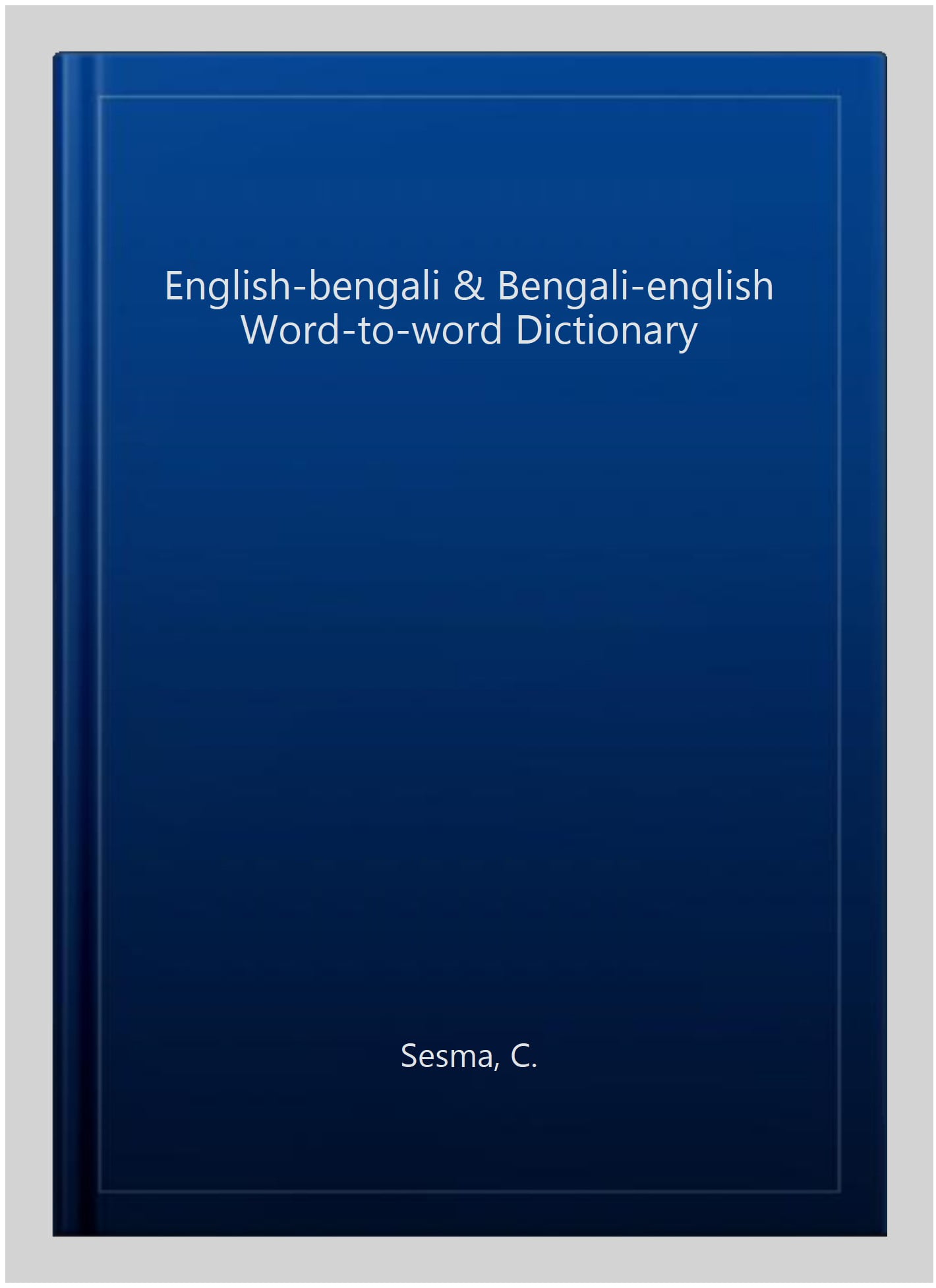 English-Bengali & Bengali-English Word-to-Word Dictionary