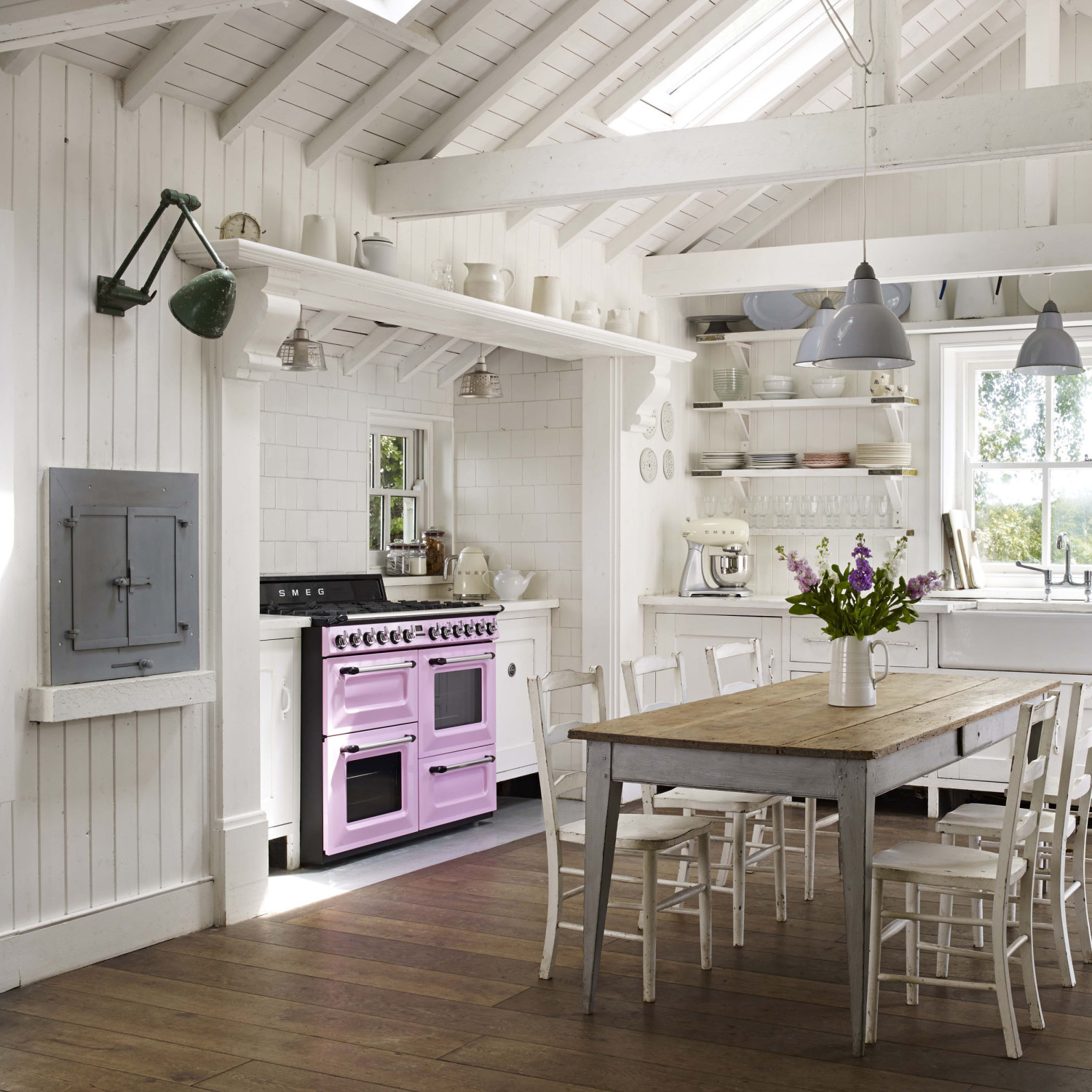 Smeg 50's Retro Style, Wasserkocher, Weiss