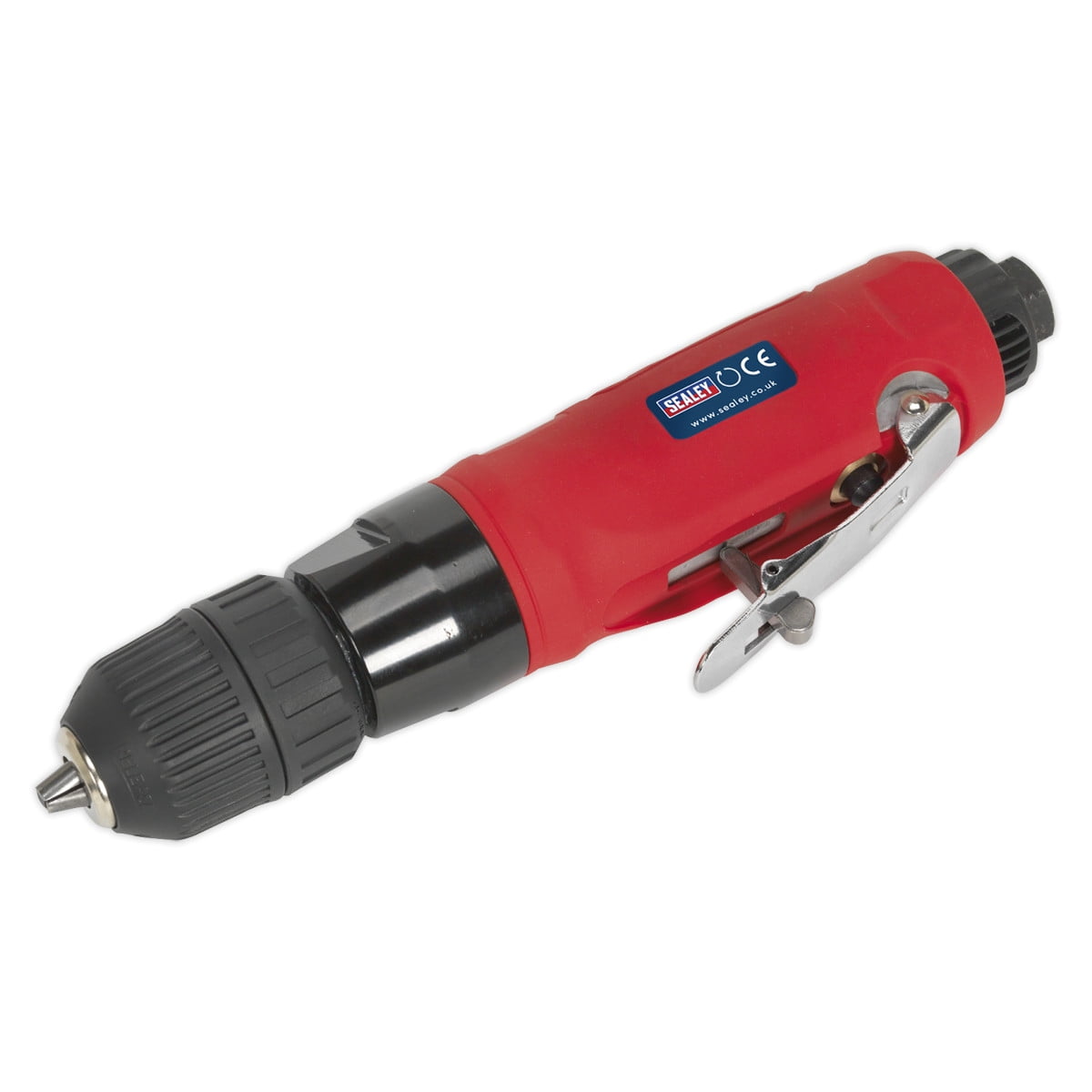 Sealey GSA232 Air Drill Straight with Ø10mm Keyless Chuck - Image 3