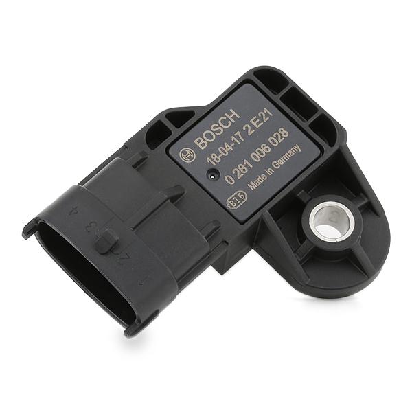 BOSCH Boost Pressure SensorALFA FIAT IVECO OPEL SAAB RENAULT HONDA FORD LANCIA