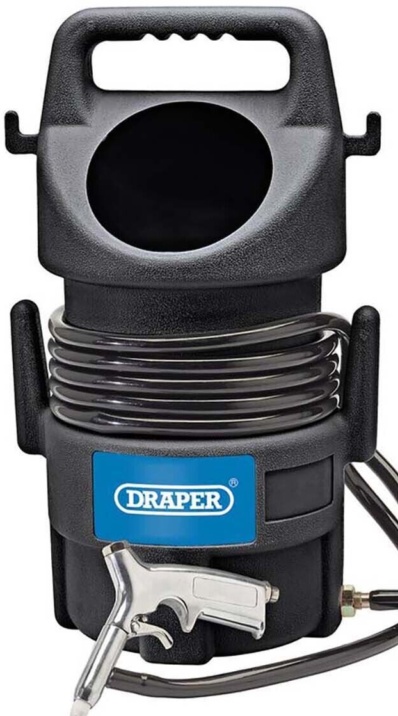 Draper Portable, Lightweight Shot Blasting Kit, 120 Max PSI 22KG Capacity, 53008