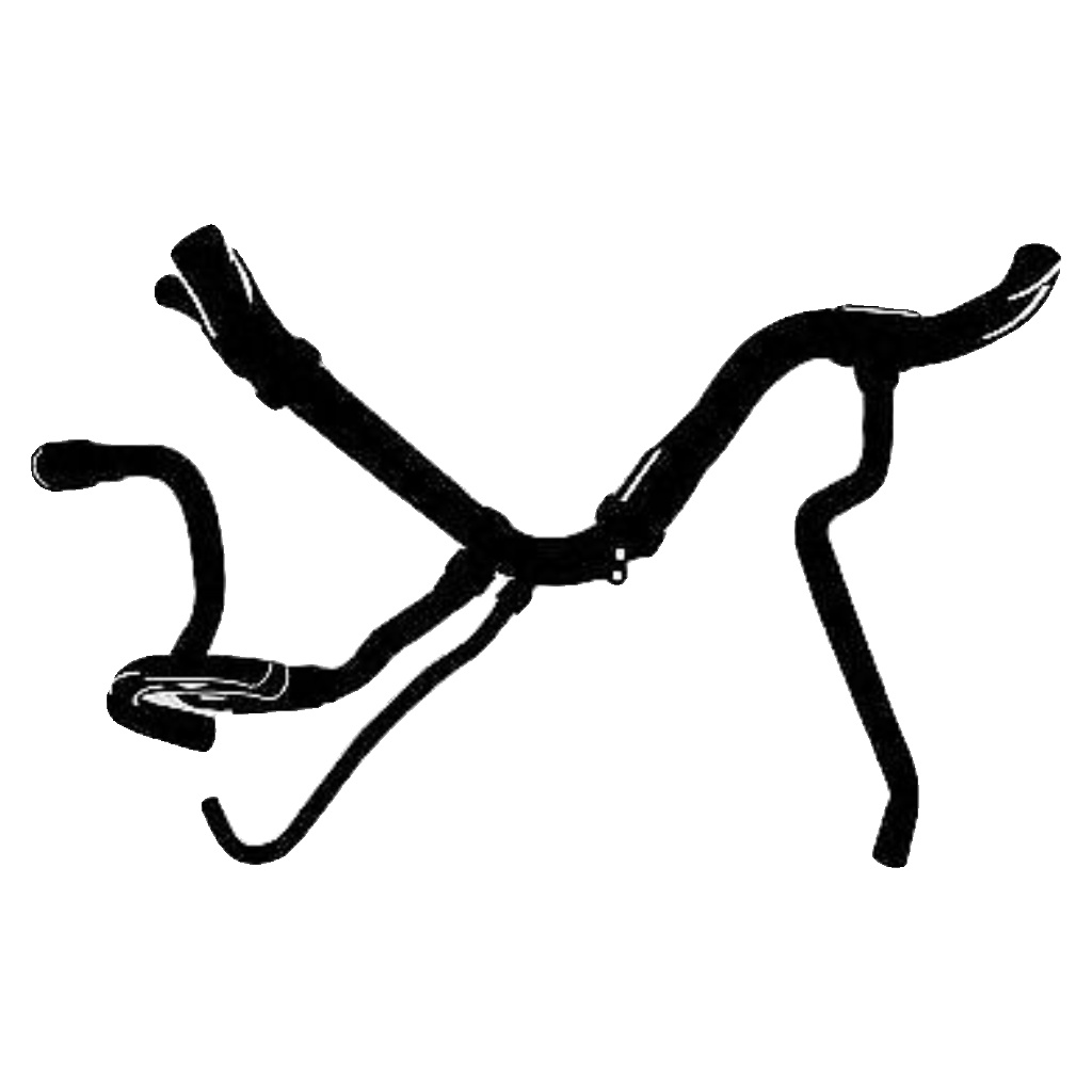 3934 GATES RADIATOR HOSE LOWER FOR CHEVROLET OPEL VAUXHALL