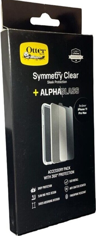 Otterbox Symmetry Case + Alpha Glass Screen Protector Apple iPhone 11 Pro #