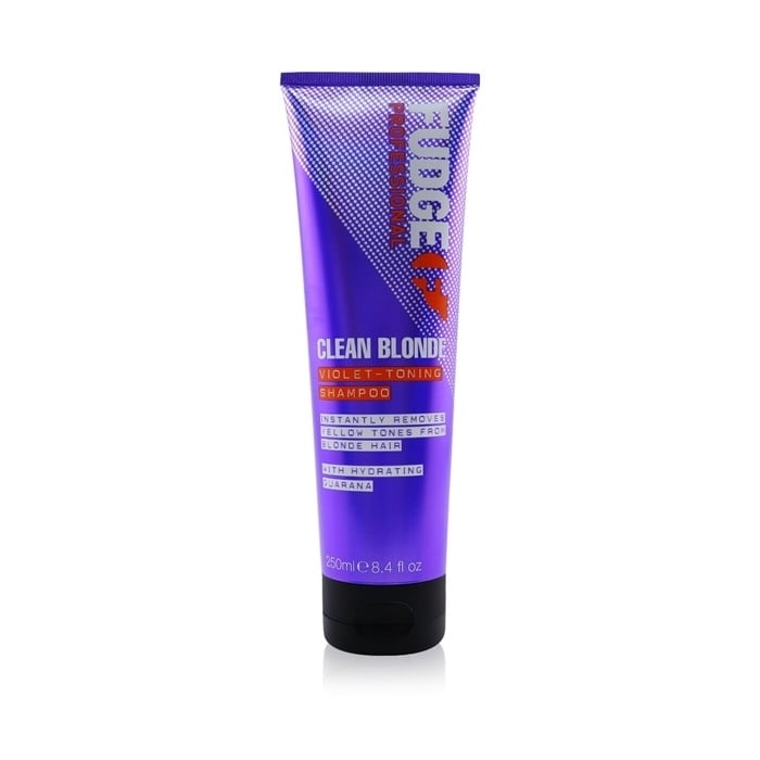 Fudge Unisex Clear Clean Blonde Purple Violet Toning Shampoo 250Ml In - Image 14