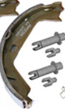 For Volvo V70 (2000-07) Handbrake Shoes - Springs + Adjusters Kit