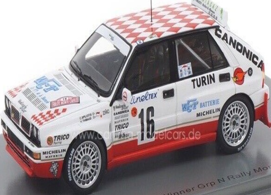 1/43 Lancia Delta HF Integrale Evo Canonica Monte Carlo Rally 1993 #16 Spiliotis