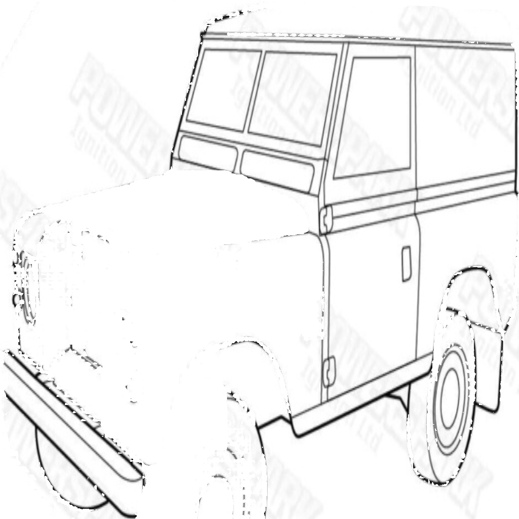 Land Rover S3 HT Leads 8mm Blue Performance Double Silicone 6 cylinder engines