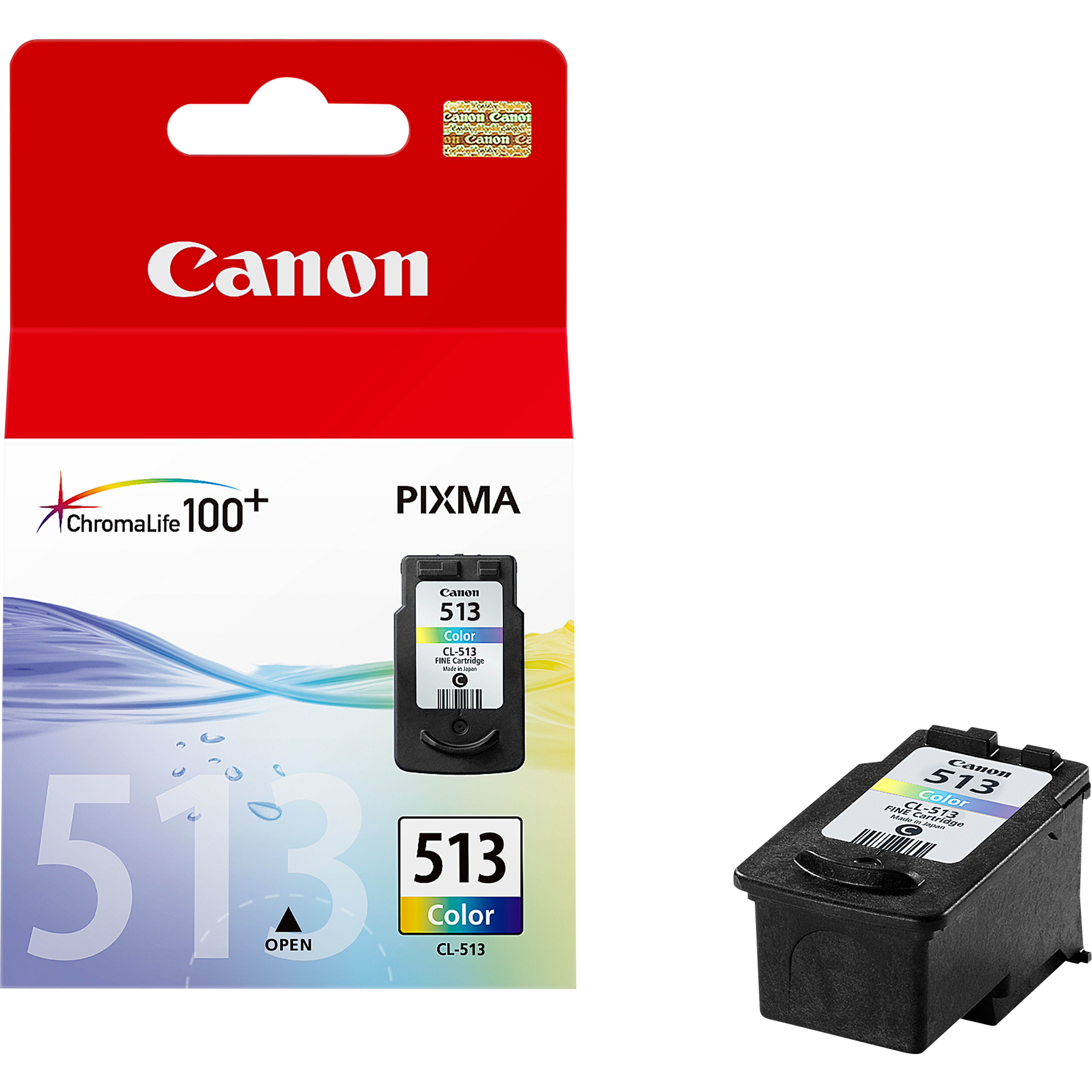 Canon CL-513 Colour Printer Ink Cartridge - 2971B001