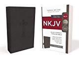 NKJV, Thinline Bible, Compact, Leathersoft, Black, Red Letter, Comfort Print: Holy Bible, New King James Version - Image 3