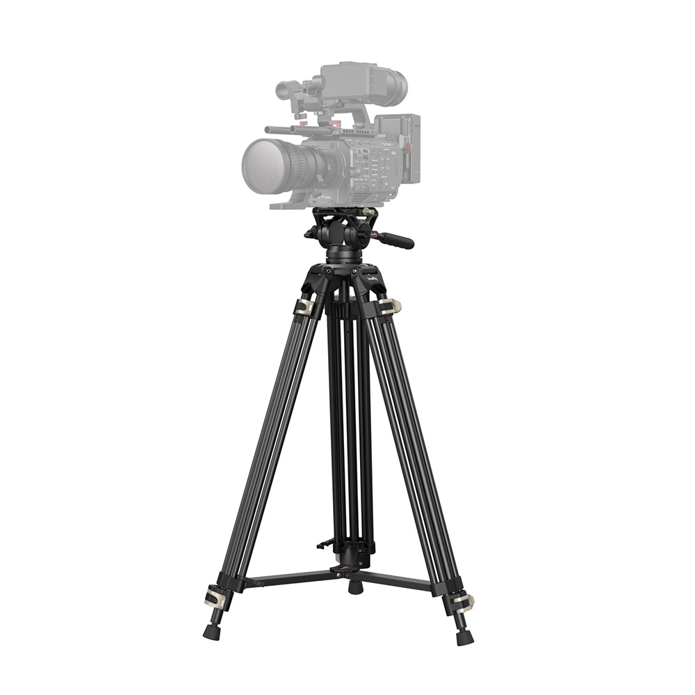 SmallRig Video Tripod ,73"" Heavy Duty Tripod w/ 360 Degree Fluid Head -Outlet