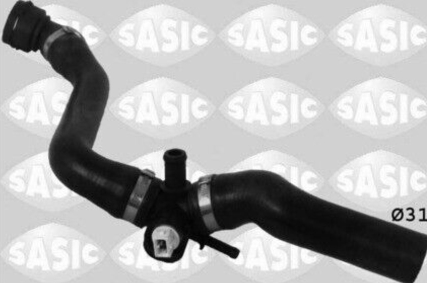 Upper SASIC 3406075 Radiator Hose for AUDI,SKODA,VW