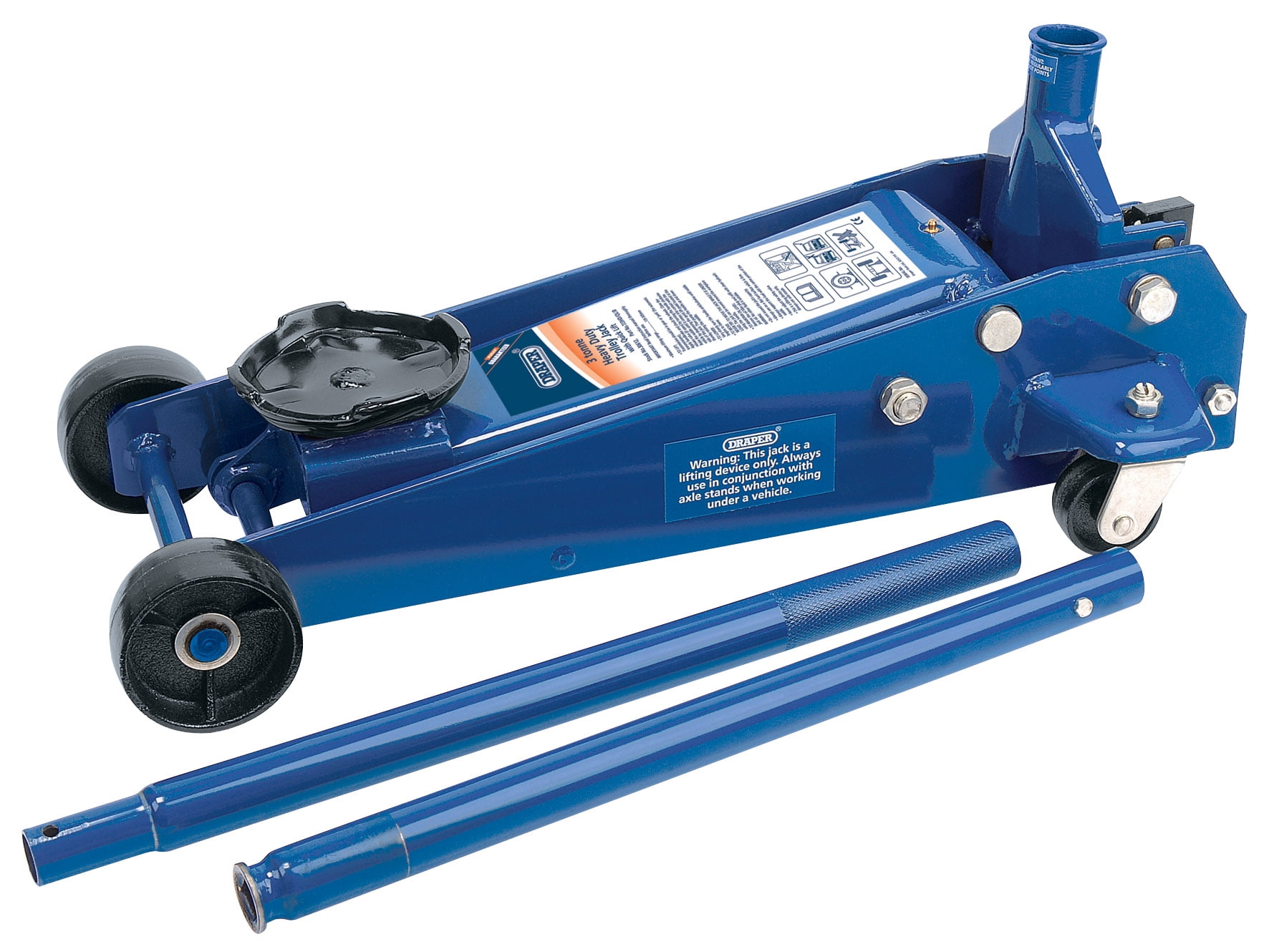 Draper 53089 Garage Trolley Jack 3 Tonne