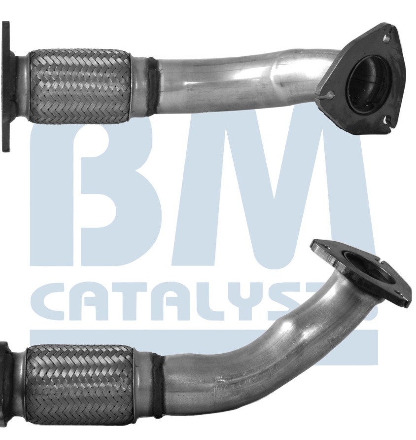 BM Catalysts BM50975 Exhaust System Pipe With Fitting Kit Fits Opel Vauxhall