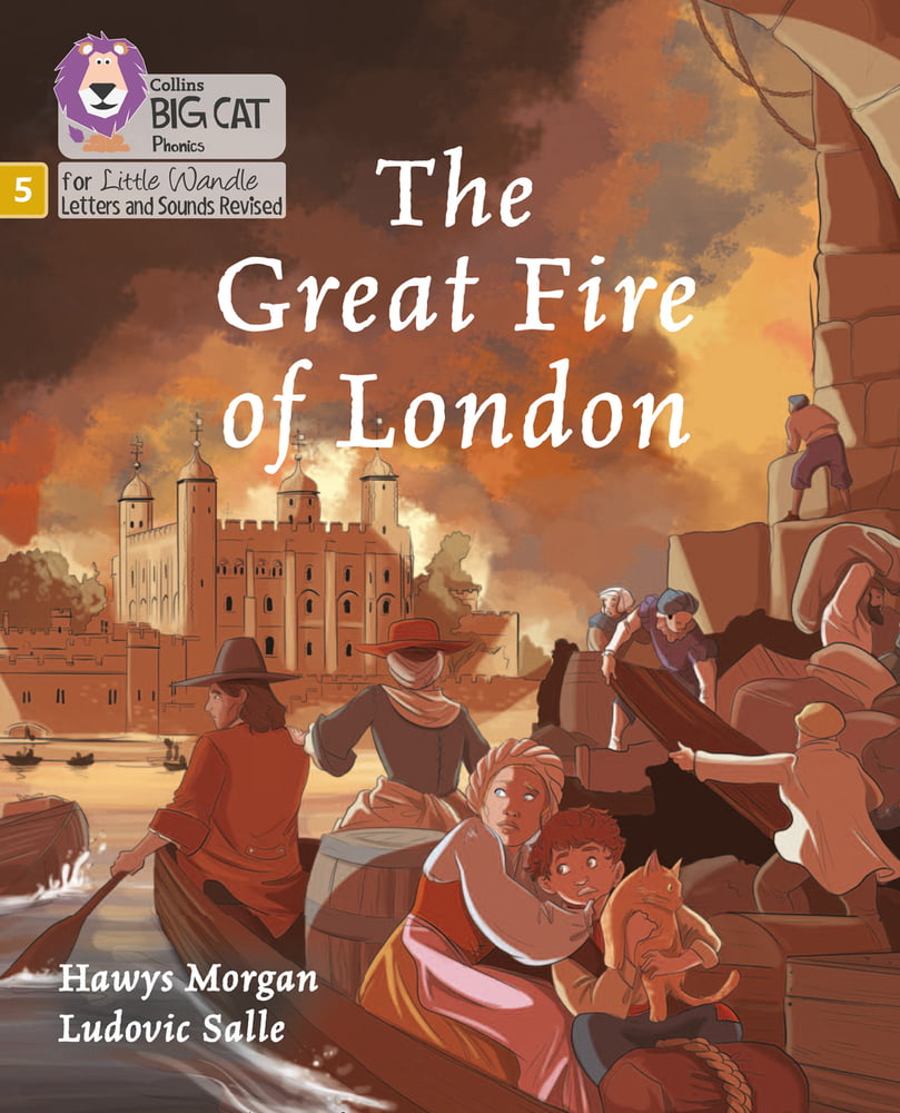 The Great Fire of London Phase 5 Set 5 by Hawys Morgan (Paperback Book)