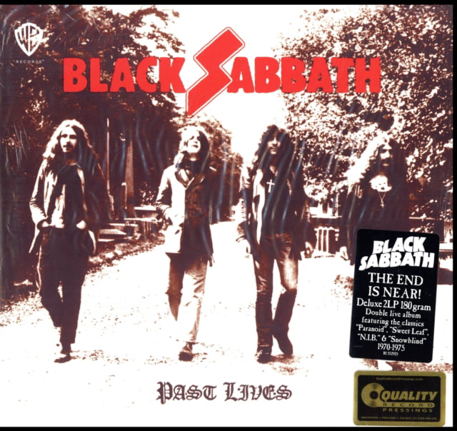 BLACK SABBATH - Past Lives - Vinyl (gatefold 180 gram vinyl 2xLP)