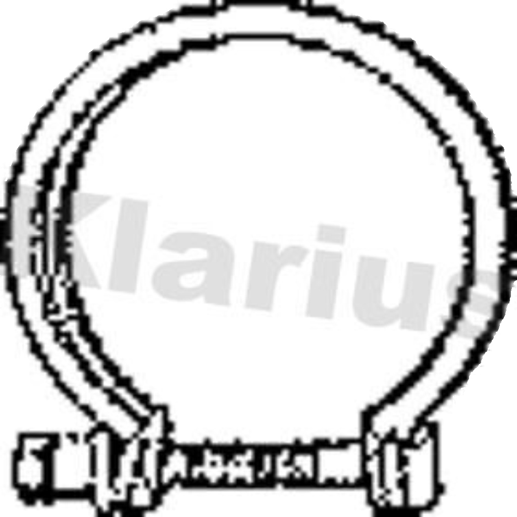 Klarius box with tail pipe fits Citroën 108 aygo c1 1.1 1.2 14> PG965D