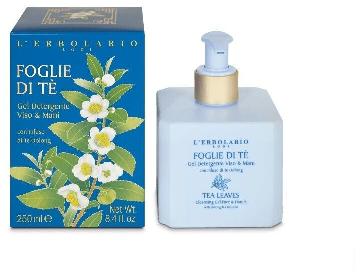 L'erbolario Foglie Di Te' Detergente Viso & Mani 250 Ml