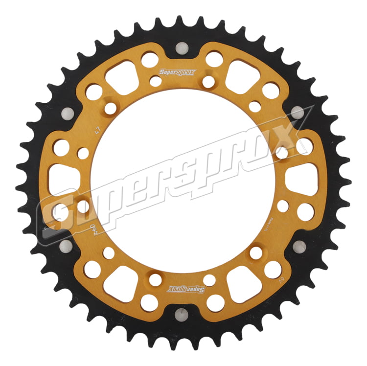 Free Shipping Supersprox Stealth Gold 47 D Motorcycle Parts Accessories