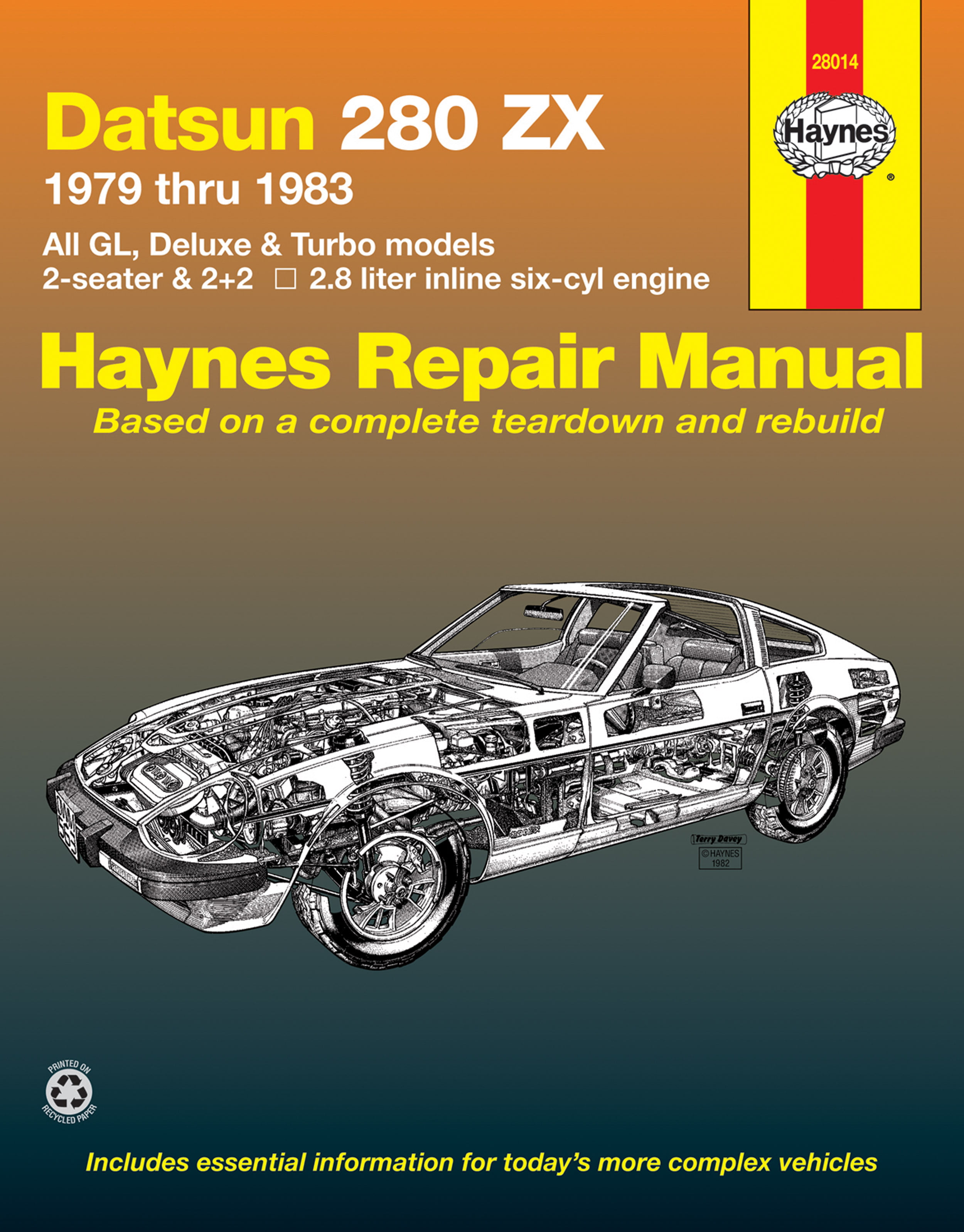 Datsun 280ZX (1979–1983) Haynes Repair Manual (USA) Haynes Paperback
