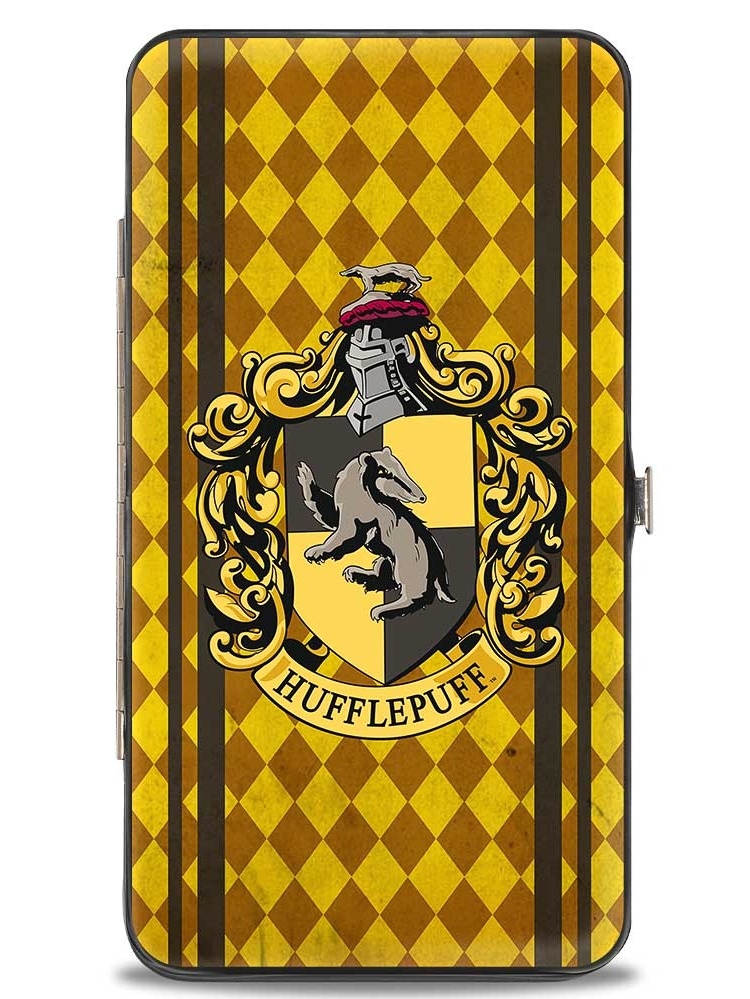 Buckle-Down Harry Potter Hufflepuff Hinged Wallet