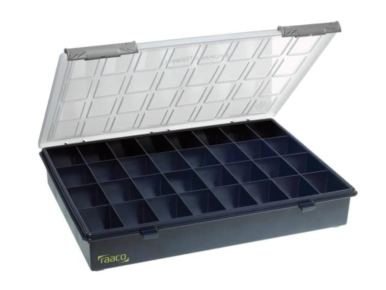 Raaco 136181 A4 32 fixed compartment assorter component case box