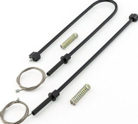 Window Lifter Repair Kit Rear Right for RENAULT MEGANE II 2 COUPÉ-CABRIOLET