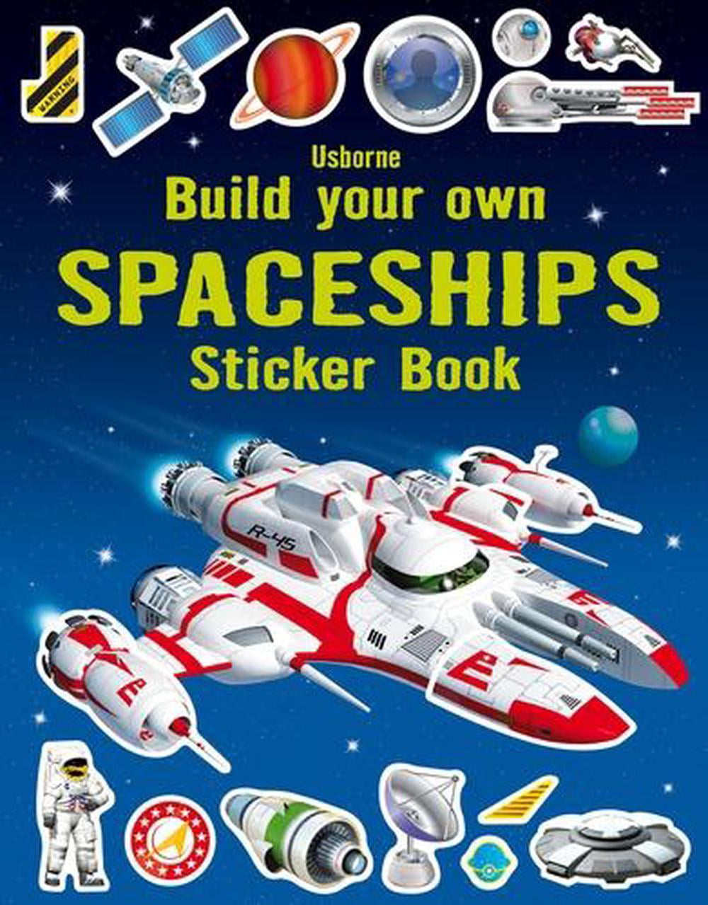 Build Your Own Spaceships Sticker Book by Simon Tudhope Paperback - Image 4
