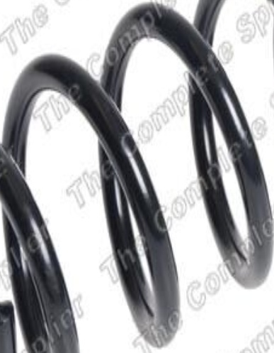 2x Suspension Coil Spring Front Long Life Fits Mercedes-Benz C-Class ROC CS8684