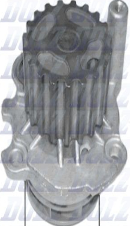 DOLZ A196 Water Pump for AUDI,SEAT,SKODA,VW