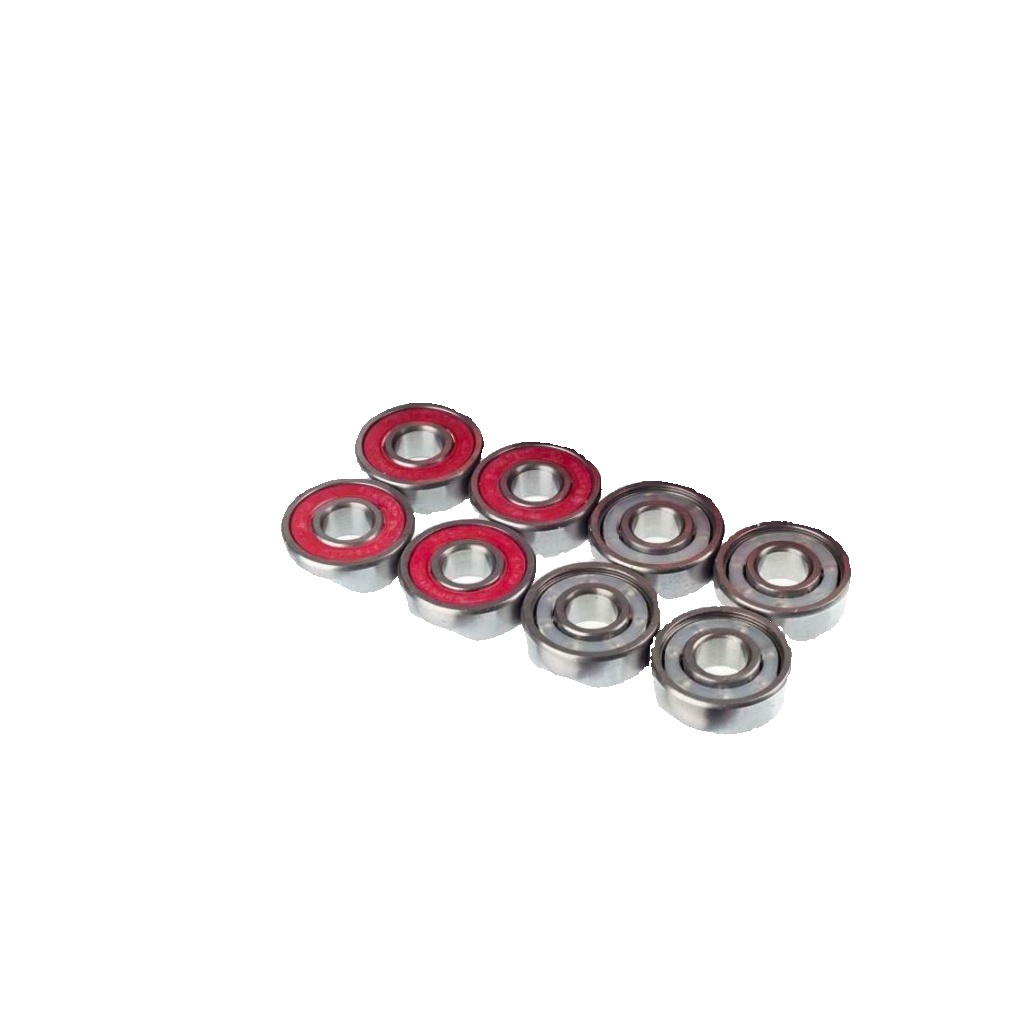 BONES REDS SKATEBOARD BEARINGS 8-PACK 8MM PRECISION SIZE 608 (STANDARD) SEALED - Image 3