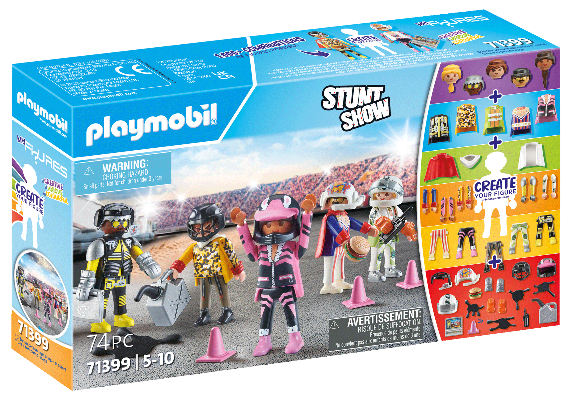 Playmobil My Figures Stunt Show
