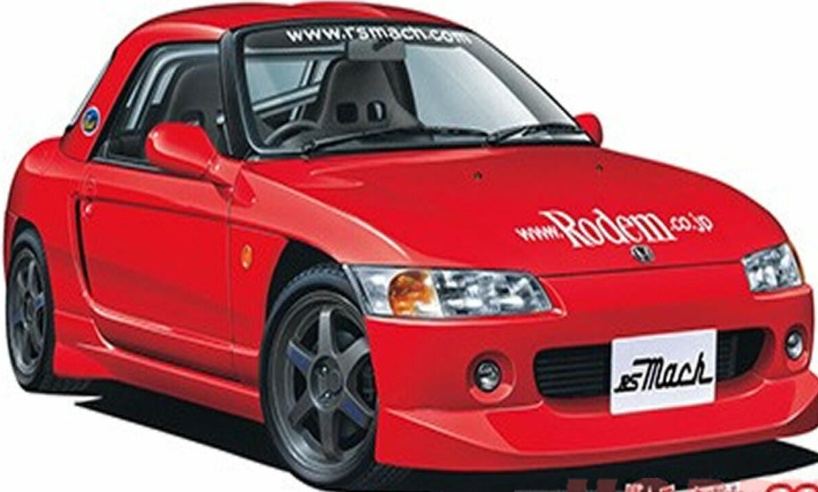 RS MACH PP1 beat '91 Honda 1:24 scale model kit AOSHIMA 06235
