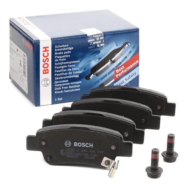 Fits BOSCH 0 986 494 329 Brake Pad Set, disc brake 0 986 494 329 Brake pads set - Image 7