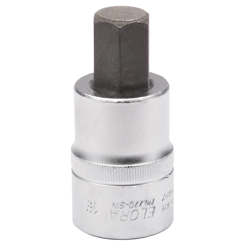 Draper 15554 Elora Hexagon Screwdriver Socket 3/4"" Sq Dr 19mm