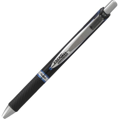 Penna Gel a Scatto Energel Permanent Pentel - 0,7 mm - BLP77-CX (Blu)