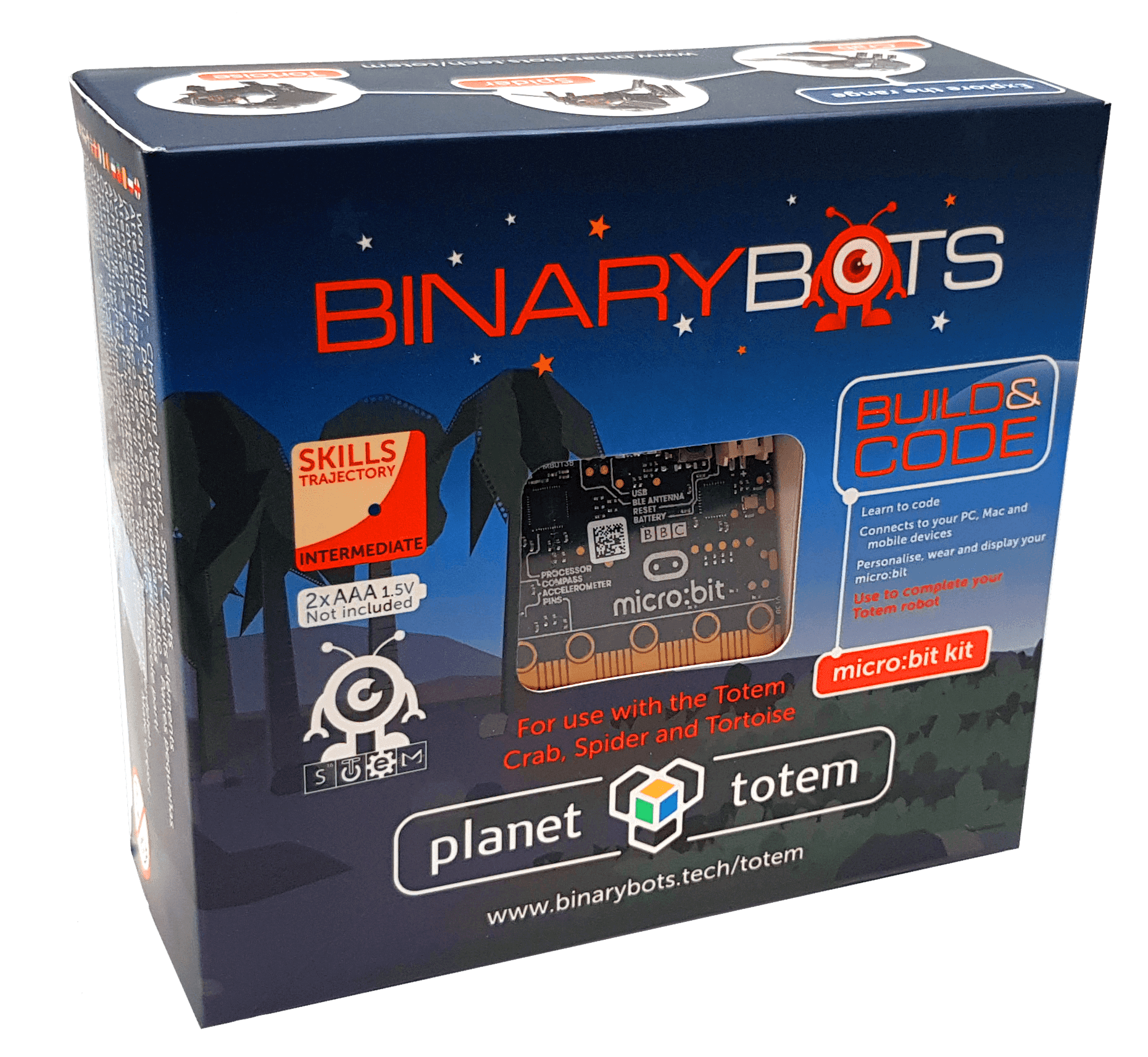 TOTEM PLANET BINARY BOTS MICRO BIT KIT BRAND NEW IN BOX
