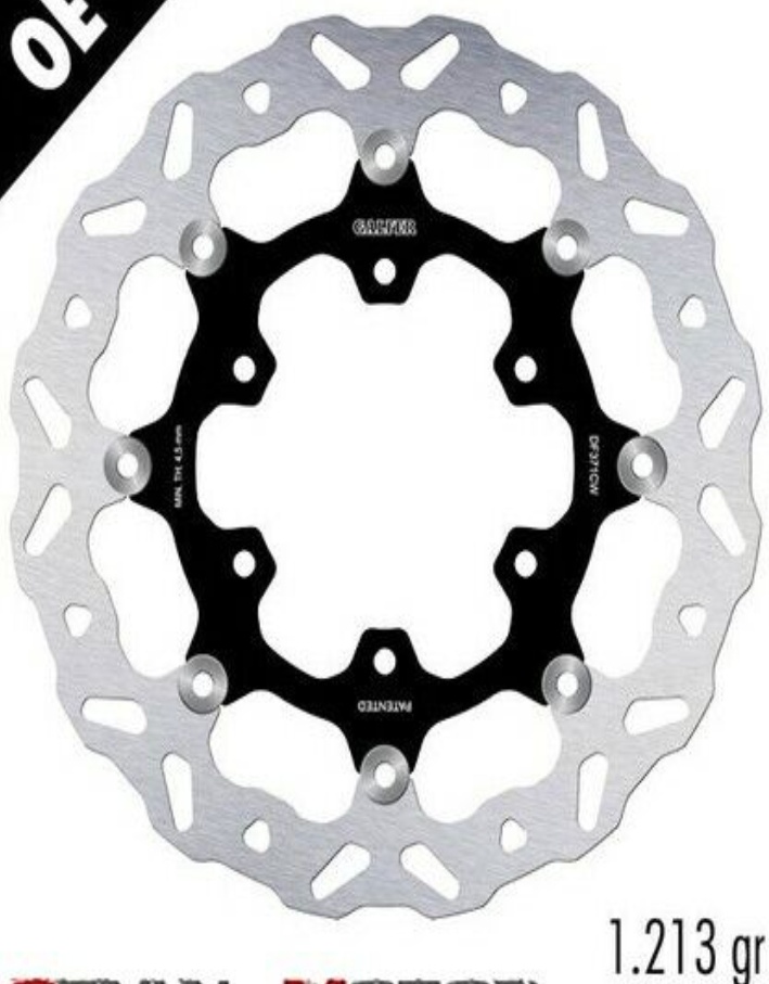 Galfer Front Brake Disc WAVE FLOATING FULL 310x5mm SUZUKI GSX-S 1000 Y/Z 2021
