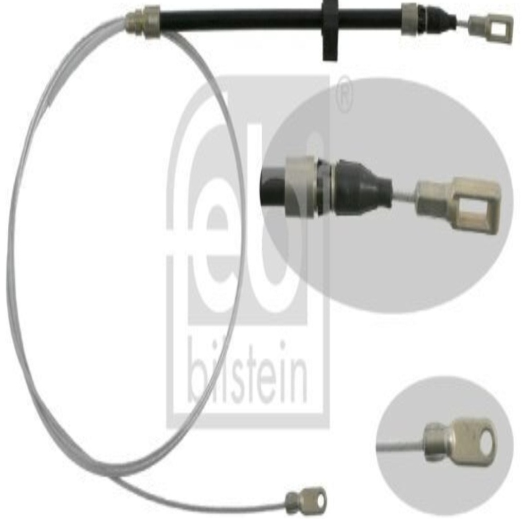 FEBI 27974 CABLE PULL PARKING BRAKE Front