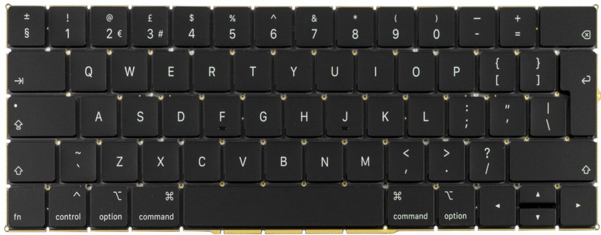 Apple MacBook Pro Retina A1989 EMC 3214 3358 Keyboard UK Layout Mid 2018-2019