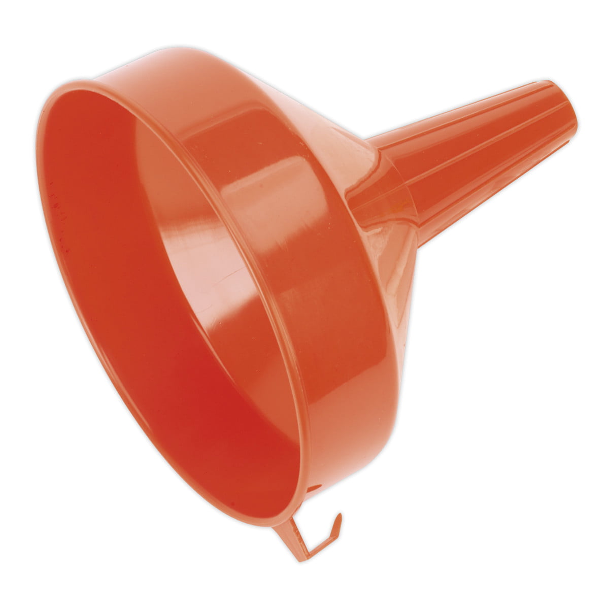 F4 Funnel Medium 185mm Fixed Straight Spout Integral Side Hook Hanging By Sealey - Image 7