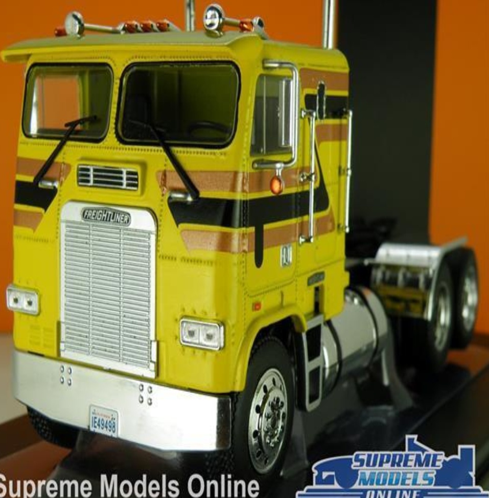 FREIGHTLINER FLA MODEL LORRY TRUCK CAB TRACTOR UNIT YELLOW 1:43 IXO 1993 TR072 K