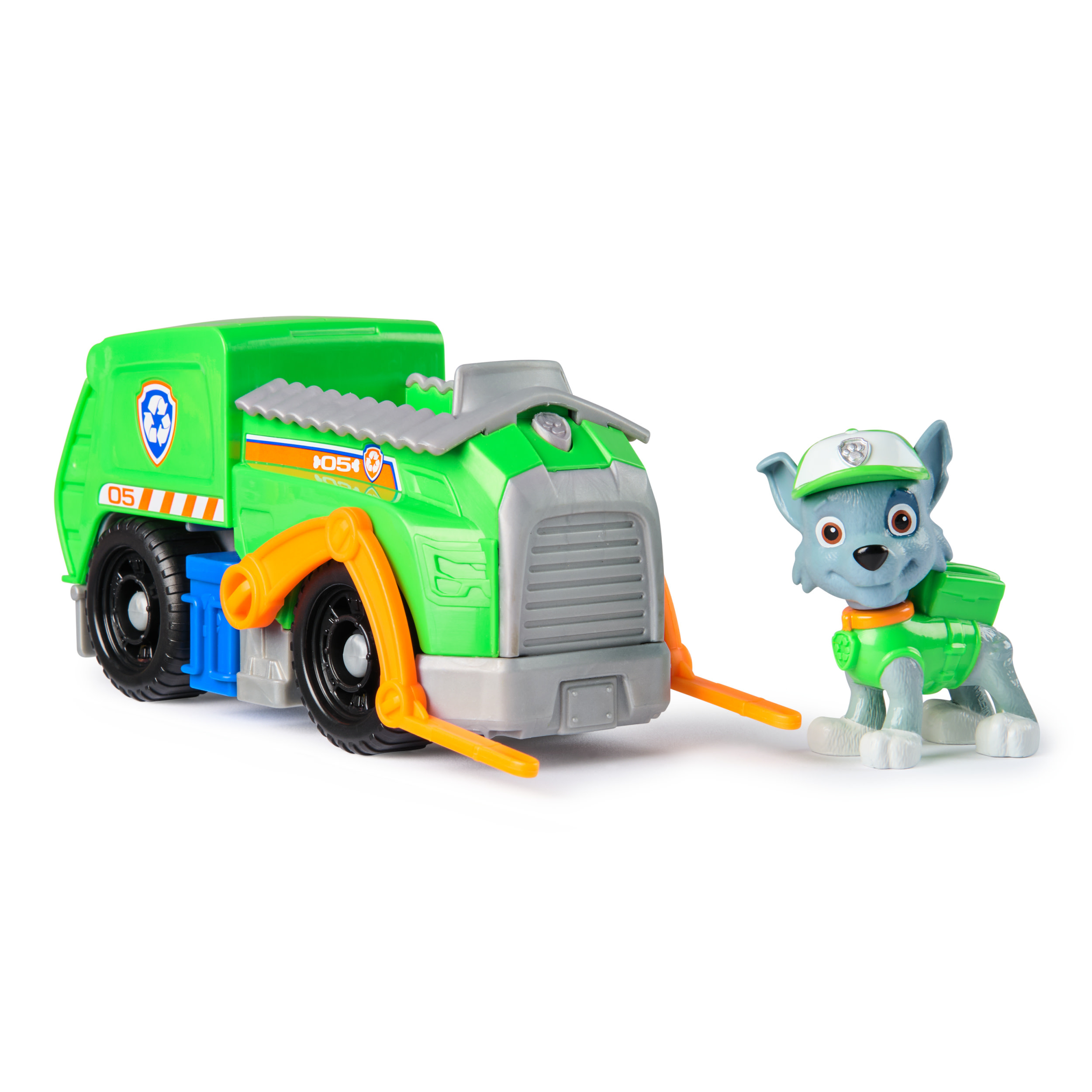 PAW PATROL VEICOLO ROCKY POLICE CRUISER CON PERSONAGGIO PAWPATROL SPIN MASTER 60