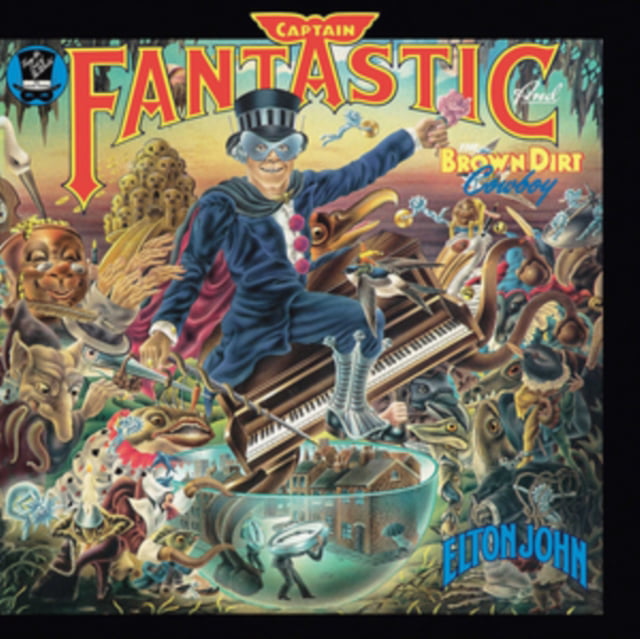 Elton John – Captain Fantastic And The Brown Dirt Cowboy (12"" Vinyl) NEAR MINT