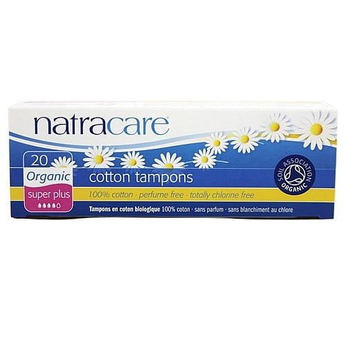 Organic Non-Applicator Tampons Super Plus x20 (Natracare)