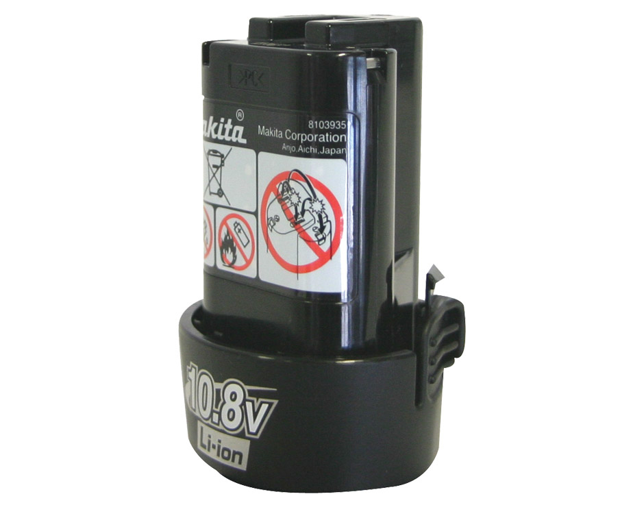 MAKITA BL1013 10.8v Li-ion battery 1.3Ah