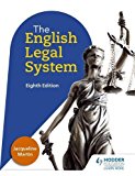 English Legal System Eighth Edition by Jacqueline Martin - 9781471879159
