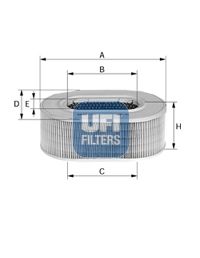 AIR FILTER 27.071.01 FOR MITSUBISHI PAJERO/SHOGUN/�/II/Mk/SFX/Canvas/Top 2.8L - Image 5